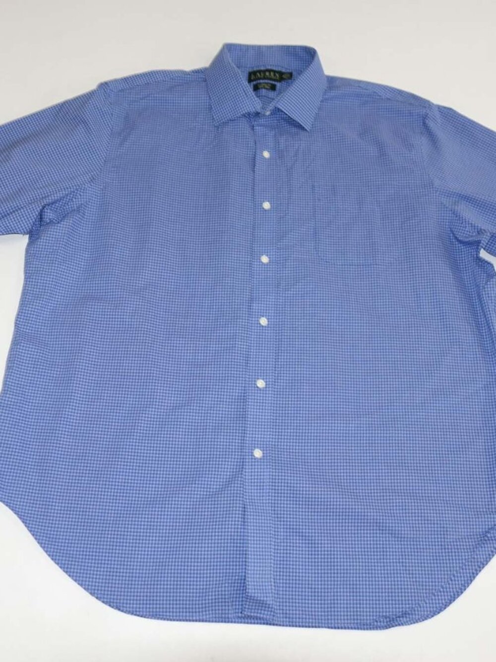 Lauren Ralph Lauren Men's Classic Fit Non Iron Dress Shirt 18 - 34 / 35 Blue LRL